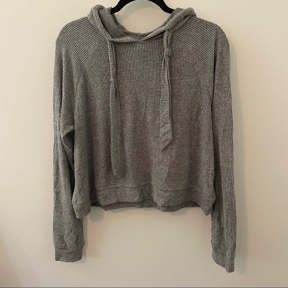 Free Press ribbed hoodie